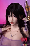 整った顔 清純 ダッチワイフ 朧月ヘッド-メイク① 158cmEカップ Uneedoll フルシリコン製 等身大ラブドール