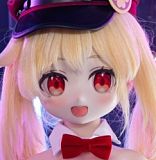 MW Girl 魔物姫 アニメドール 和酒ヘッド 121cm  バスト大 舌出し妖艶な美少女 酒吞童子のコスプレ フルシリコン製  高級 小柄 ラブドール 軽量