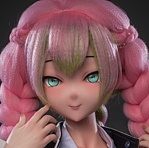 【OSシリーズ】BCDOLL  アニメドール 二次元美少女 キャンペーン リアルメイク塗装 +ハードハンド +ハードフィート+新技術の骨格関節の手指+指関節など無料 アニメ ラブドール シリコン製