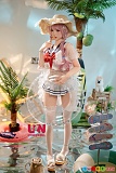 セックスドール かわいい 朧月-メイク③ 155cmCカップ Uneedoll ラブドール 正面ポーズ シリコン製ドール