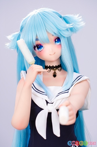 XYGO(許願谷) アニメドール 尼亜ヘッド 148cm Aカップ 貧乳 水色美少女 ラブドール エロフィギュア 掲載画像はフルシリコン製