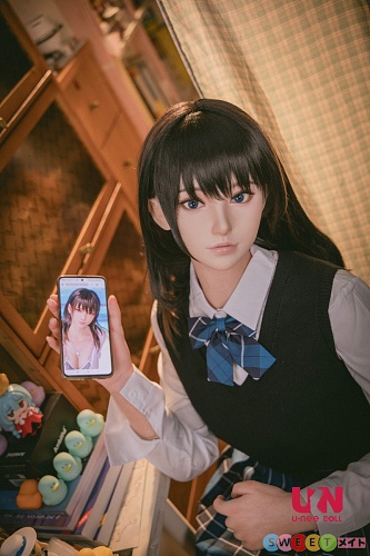 Uneedoll 158cm Eカップ 学園風美少女 星野ルナヘッド カスタマイズメイク セックスドール リアルドール 口開閉＆口腔模擬付き フルシリコン製