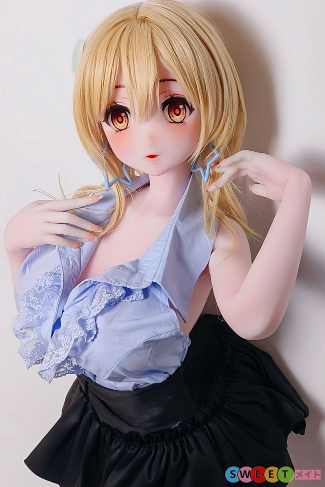 ElsaBabe 金髪美少女ドール RAD007 横谷悠希子 151cm L ピンク肌 アニメエロドール フルシリコン製 エロフィギュア