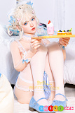 エロ人形 巨乳 かわいいメイド美少女 シリコン製 Irontech Doll Youngシリーズ 154cm Eカップ N02 Shizukuヘッド