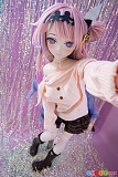 上から見つめる構図でポーズを取るMW Girl 娅娅（ダーニャ）155cm フルシリコン製二次元風ドール