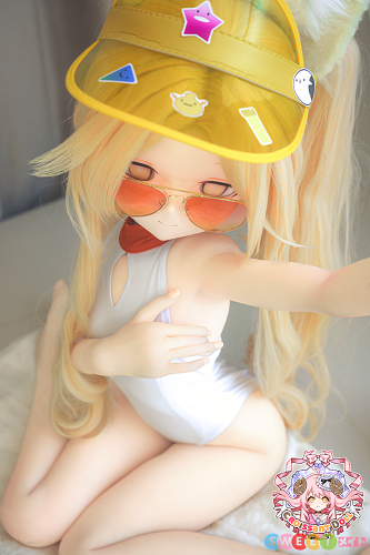 【9月30日迄 購入特典付き：カスタム日焼け肌、ウィッグと衣装、alm素材、関節指無料選択可能！】羊角社 アニメ ラブドール 貧乳 141cm AAカップ#B02 小女警ヘッド かわいいバニーガール 手描きメイク  ソフトビニール製ヘッド+S-TPE製ボディ