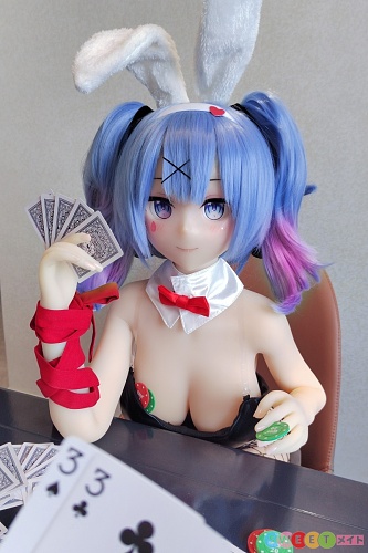 Aotume Doll M7ヘッド 初音ミク バニーガール 155cm Cカップ エロフィギュア 宣伝画像はシリコンヘッド+tpeボディ アニメドール【写真はお客様からご提供】