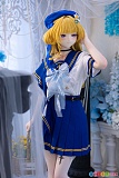 啾比（フィービー）155cm Cカップ MW Girl 魔物姫 シリコン製、鳴潮フィービー風セーラー衣装で髪に手を添えたラブドールの立ち姿