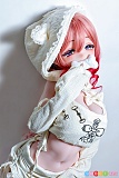 Elsababe AHR023 诹访部晴香 144cm シリコンドール、レース帽子と柔らかな表情を楽しめる顔アップ写真