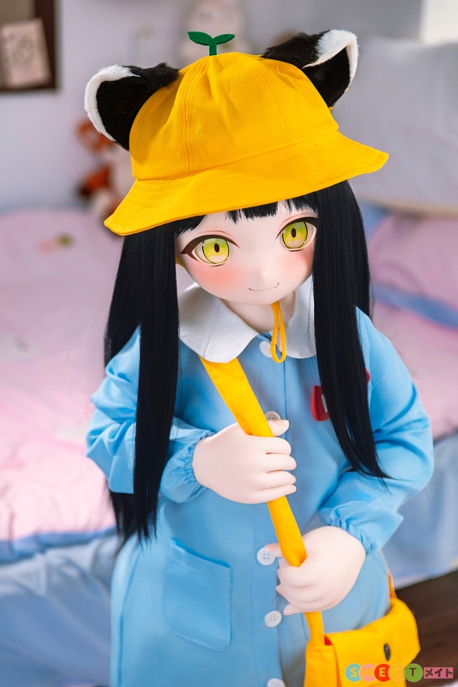 JSL DOLL アニメドール JSケモ耳美少女 小舜 120cm AAカップ 貧乳 PVCヘッド+TPE製ボディ 宣材写真の衣装付き