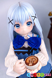 かわいいアニメドール 制服美少女 PVCヘッド+TPE製ボディ 等身大 フィギュア 高品質 JSLDOLL 120cm AAカップ 貧乳 小香ヘッド