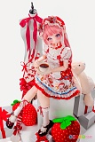 XYGO(許願谷) 小珂(Xiaoke) 142cm AAカップ アニメドール シリコンヘッド TPEボディ 顔アップ・ピンク髪・紫色の瞳・可愛い表情