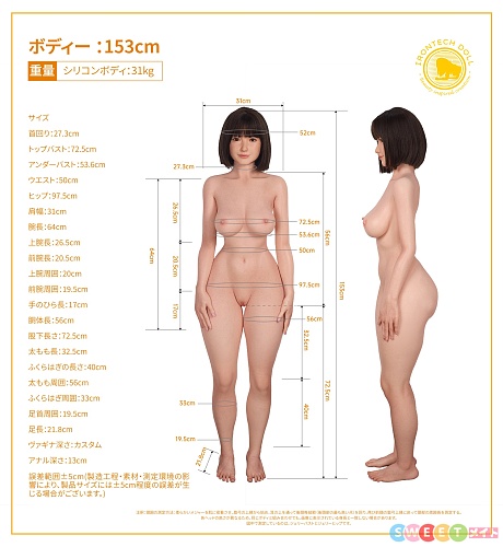 Irontech Doll orientalシリーズ ボディ単体販売ページ ヘッド無し シリコン製 ラブドール ダッチワイフ