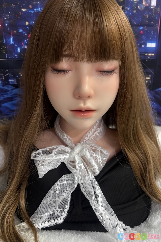 Real girl A工場製 L2 瞑り目美少女ドール シリコンヘッド単体 高級職人メイク ROS口開閉機能あり リアルドール 140-168cmのボディに適用