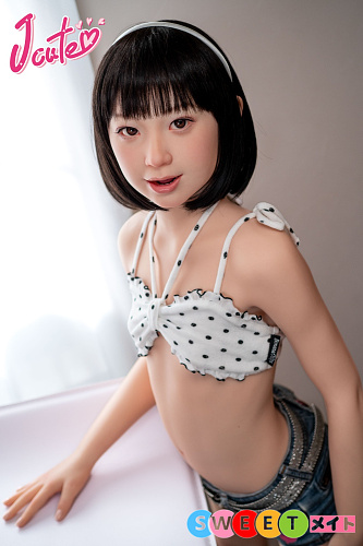 J-cute ラブドール 貧乳 137cmバスト平 AGD29 琉華 清楚系美少女 小柄 ダッチワイフ 軽量 高級シリコン製 宣材写真はROS機能付き