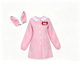 JSL DOLL アニメドール 可愛い猫耳美少女 黄豆粉 120cm AAカップ 貧乳 PVCヘッド+TPE製ボディ 宣材写真の衣装付き