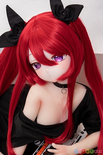 魔族人形 緋緋Faye 1/2 アニメドール A級 赤髪ツインテールのロック系美少女 エロフィギュア ソフトビニール製頭部 TPEボディ MOZU DOLL ラブドール