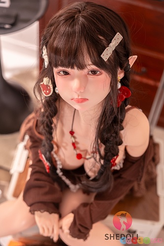 SHEDOLL 艾琳2.0 145cm Gカップ 民族風エルフ耳美少女 セックスドールリアル皮膚メイク付 掲載画像はフルシリコン製