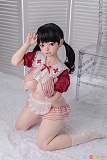 Jiusheng Doll 110cm #131-B Chiori 展示ドール 床で膝立ちし片手を頭に添える姿