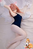 M8 Hirro 145cm Bカップ Aotume Doll アダルトドール 横向きに寝る姿 片腕を上げる