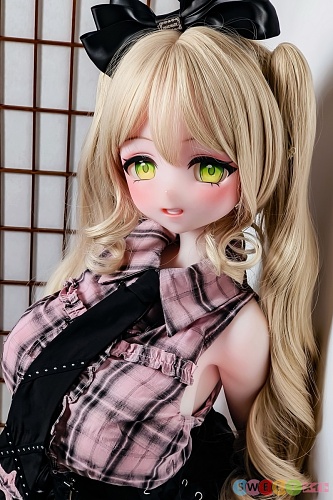 ElsaBabe AHR039 尾崎芽依 ピンクチェックの甘辛コーデ風美少女 151cm L ピンク肌 アニメドール フルシリコン製 エロフィギュア