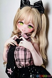 尾崎芽依 AHR039 Elsababe 151cm 巨乳 セックスドール 黒いリボンを着け胸元で両手のハートを作る正面半身