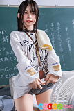 リアル系 セックス人形 黒髪の美少女 シリコン リアルドール 蛍火日記 153cm Aカップ 千岛 メイク⑥