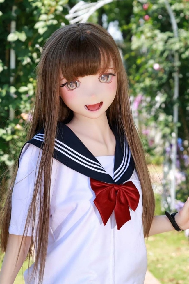 Kiradols 155cm Bカップ #KH001-A 梅川庫子 爽やかなセーラー服美少女 アニメドール フルシリコン製