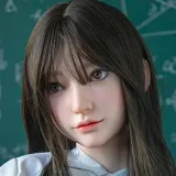 蛍火日記 Maxシリーズ ダッチワイフ 153cm Aカップ 千岛 メイク⑥ 病みかわいい少女 リアル皮膚付き シリコン 宣伝写真は口開閉機能付きの硬めシリコンヘッド