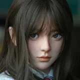 蛍火日記 Maxシリーズ 高級 リアルドール 158cm Fカップ 琉璃(liuli)メイク⑩ エルフ耳美少女ラブドール リアル皮膚付き 宣伝写真は口開閉機能付きの硬めシリコンヘッド