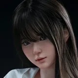 蛍火日記 Maxシリーズ ダッチワイフ 153cm Aカップ 千岛 メイク⑥ 病みかわいい少女 リアル皮膚付き シリコン 宣伝写真は口開閉機能付きの硬めシリコンヘッド
