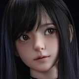 蛍火日記 Maxシリーズ ダッチワイフ 153cm Aカップ 千岛 メイク⑥ 病みかわいい少女 リアル皮膚付き シリコン 宣伝写真は口開閉機能付きの硬めシリコンヘッド