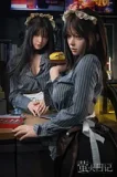 蛍火日記 Maxシリーズ ダッチワイフ 153cm Aカップ 千岛 メイク⑥ 病みかわいい少女 リアル皮膚付き シリコン 宣伝写真は口開閉機能付きの硬めシリコンヘッド