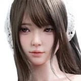 蛍火日記 Maxシリーズ ダッチワイフ 153cm Aカップ 千岛 メイク⑥ 病みかわいい少女 リアル皮膚付き シリコン 宣伝写真は口開閉機能付きの硬めシリコンヘッド