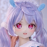 MW Girl 魔物姫 アニメ風 ラブドール 115cm バスト中 路路可（ルルカ） 可愛い慈愛なJC シリコンヘッド  掲載画像はフルシリコン製 軽量 二次元 セックスドール