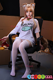 セックス人形 癒し系猫耳美少女 きなこコスプレ ダッチワイフ CPDOLL 153cm Bカップ C2ヘッド