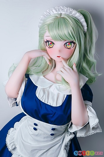 ElsaBabe AHR037 浅羽夏子 大人しくメイドちゃん 151cm L ピンク肌 アニメドール フルシリコン製 エロフィギュア