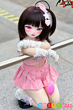 アニメ風 ダッチワイフ 愛らしい美少女 フィギュア コスプレ風 ソフトビニールヘッド TPEボディ MOZU DOLL 美夜（79-Meye)