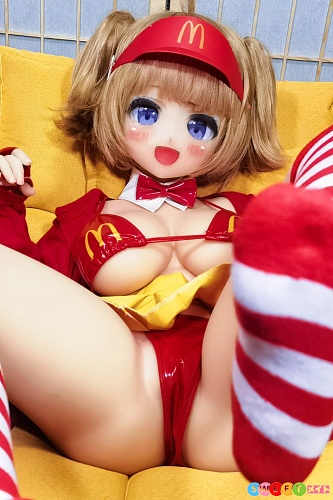Aotume Doll アニメラブドール 135cm Gカップ M12ヘッド 食いしん坊のハンバーガー娘 等身大リアルドール 掲載画像はTPE材質 【写真はお客様からご提供】