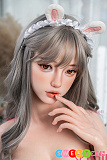 ラブドール 等身大 シリコン製 巨乳 癒し系ウサギ耳美少女 エロドール CPDOLL C4ヘッド 166cm Dカップ