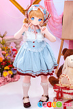 リアル人形 アニメ風 貧乳 童話のような雰囲気の少女 PVCヘッド+TPE製ボディ JSL DOLL 120cm AAカップ 瑶禾