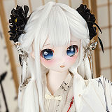 JSL DOLL アニメドール 可愛い猫耳美少女 黄豆粉 120cm AAカップ 貧乳 PVCヘッド+TPE製ボディ 宣材写真の衣装付き