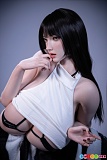 L23 エロフィギュア Real Gril 180cm Iカップ、横向きで口元に指を添えた上半身姿