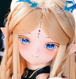 XYGO(許願谷) アニメドール 141cm Cカップ R04 秦泊夜 澄んだ青い瞳のケモ耳Vtuber ラブドール 普乳 シリコンヘッド+TPE製ボディ