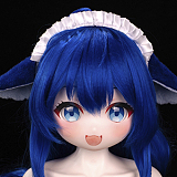 JSL DOLL アニメドール 120cm Aカップ 大肥魚メイク② 萌え系美少女 小柄 ラブドール 貧乳 PVCヘッド+TPE製ボディ