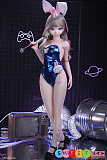 アニメ風 リアル人形 かわいいバニーガール 宣材画像はフルシリコン製 MD DOLL 150cm Eカップ A1 Yumiヘッド