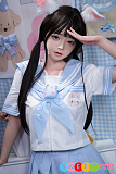 セックスドール 清楚系制服美少女 ツインテール ラブドール 高級 シリコン ROS機能付き Realgirl 148cm Eカップ L1ヘッド