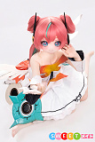 アニメ風ラブドール 萌え系 ピンク髪の美少女 コスプレ風 ラブドール 貧乳 シリコンヘッド+TPE製ボディ XYGO(許願谷) 145cm Aカップ R05 小芮