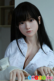 セックス人形 等身大 色っぽい 清楚系黒髪の美少女 シリコン製 高級 ラブドール WTDOLL 161cm Dカップ S12 夏沫语ヘッド