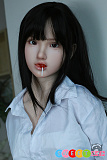アダルト人形 巨乳 愛らしい黒髪の美少女 シリコン製 高級 ラブドール WTDOLL 161cm Dカップ S12 夏沫语ヘッド